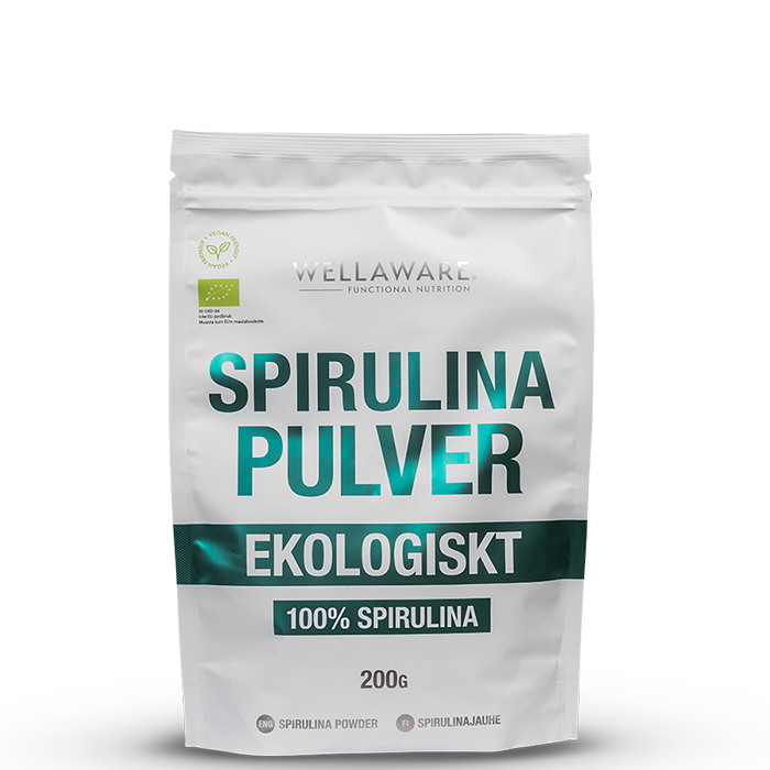 WellAware Ekologiskt Spirulina 200 g