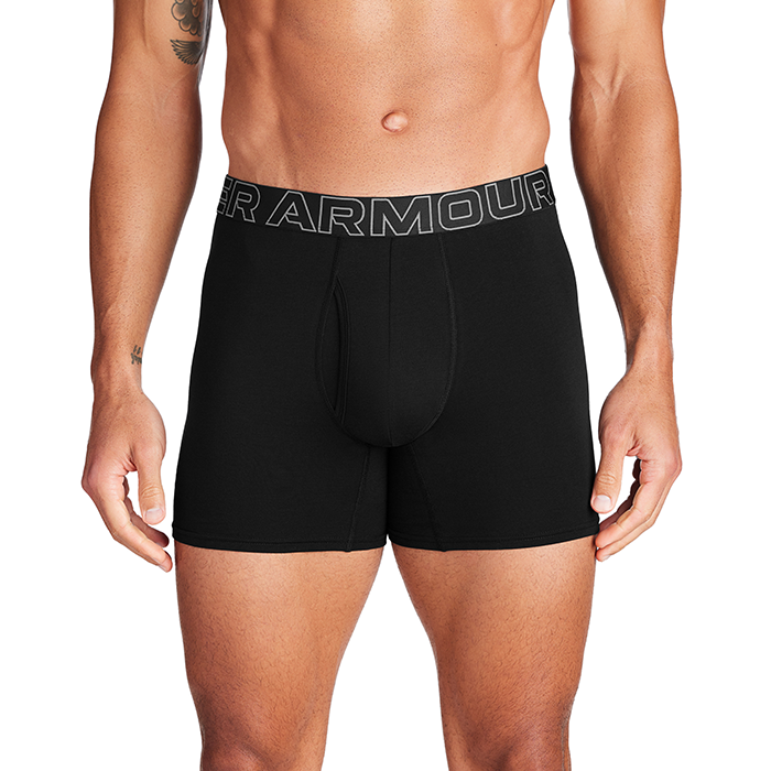 Performance 6in Boxershorts 3-pack Svart
