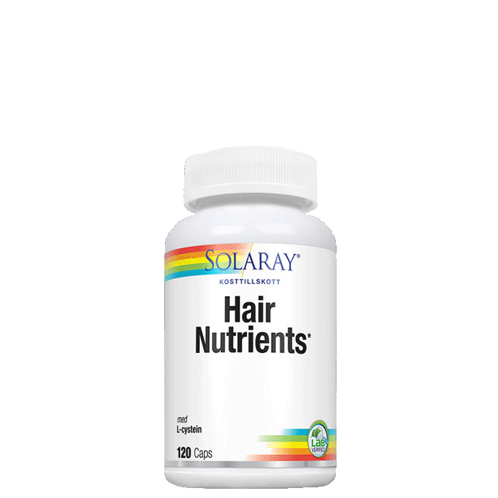 Solaray Hair Nutrients 60 kapslar