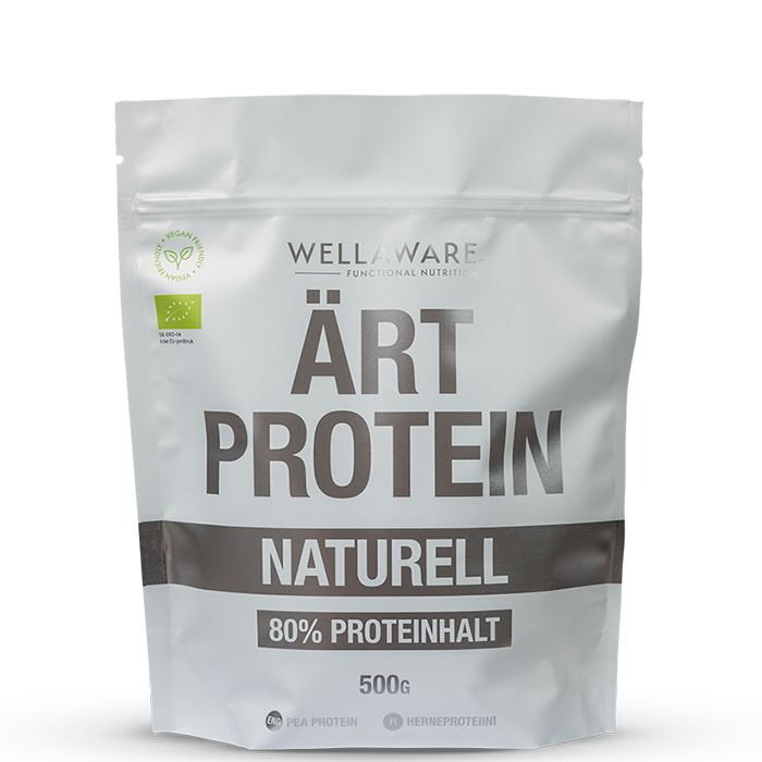 WellAware Ekologiskt Ärtprotein Naturell 500 g