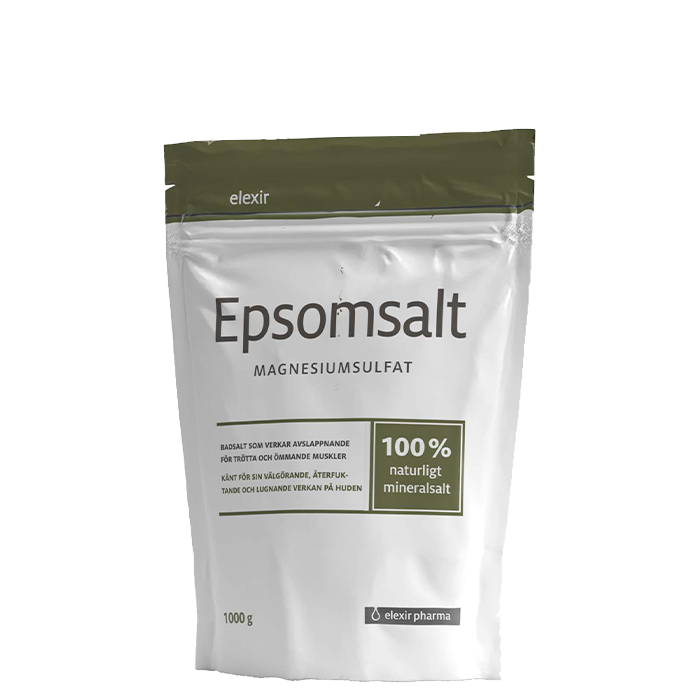 Elexir Epsomsalt 1000 g