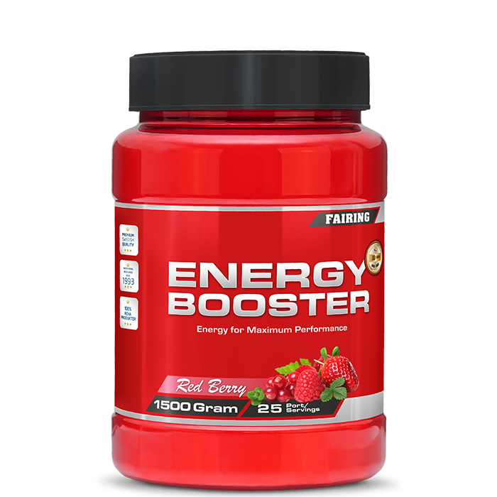 Energy Booster, 1500 g, Red Berry