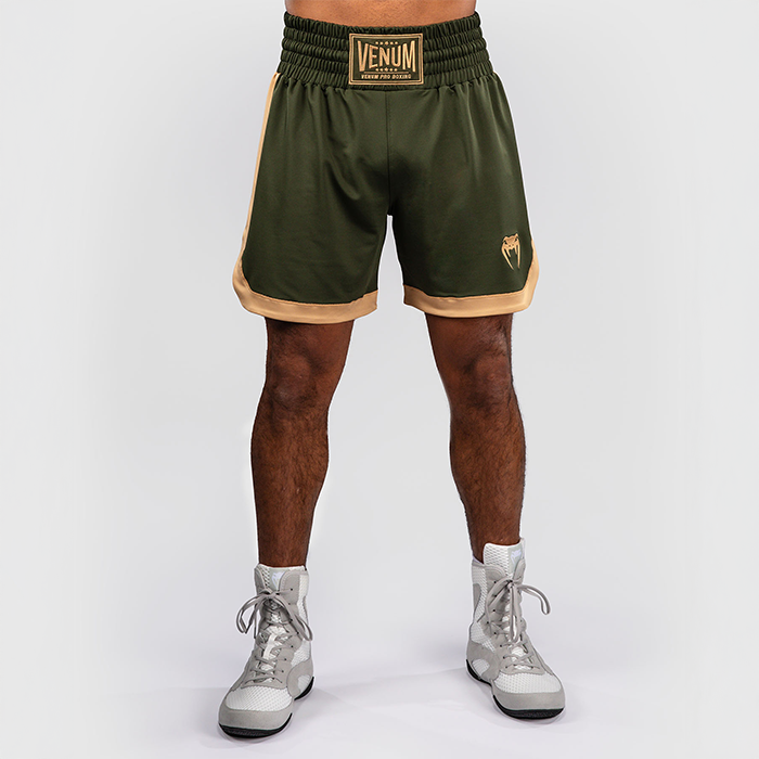Classic Boxingsshorts Gr&ouml;n Beige