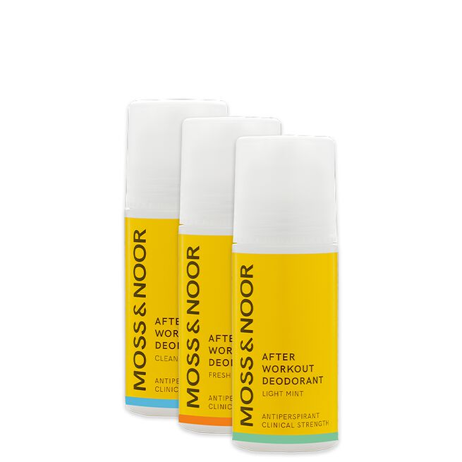After Workout Deodorant Mixed 3 pack 60 ml 3-pack