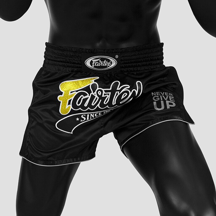 Fairtex BS1708 Muay Thai Shorts Black
