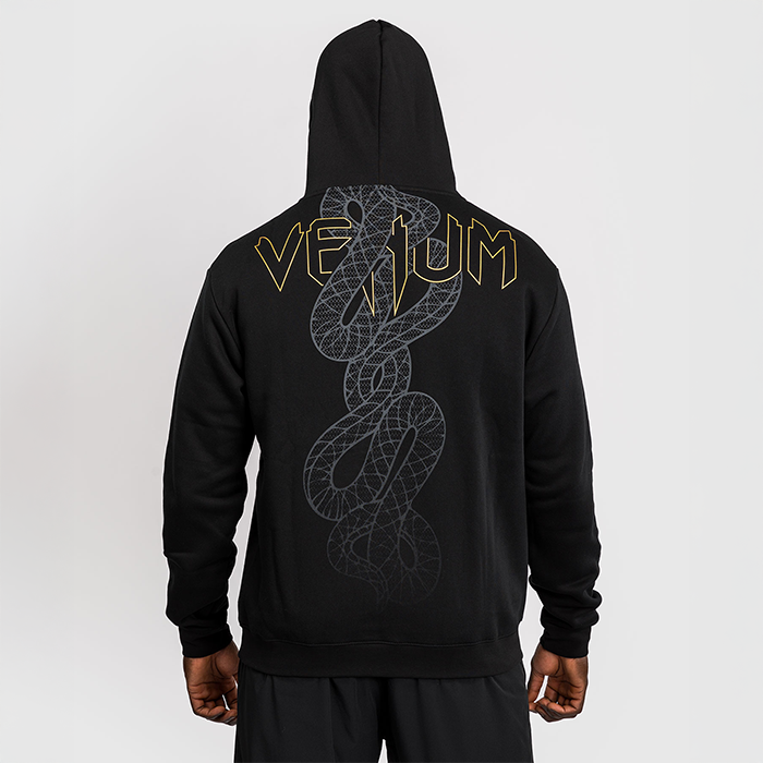 Serpenti Hoodies Svart Silver Guld