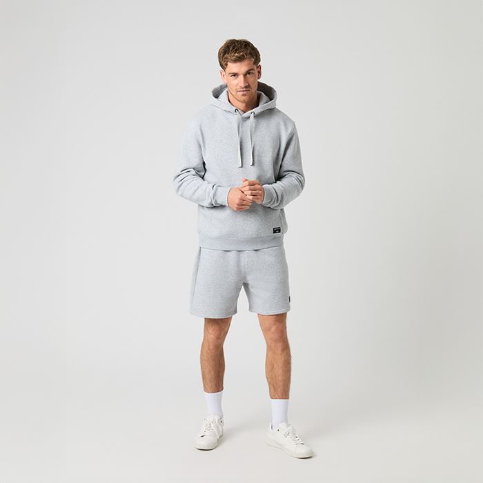 Centre Hoodie Ljusgr&aring;