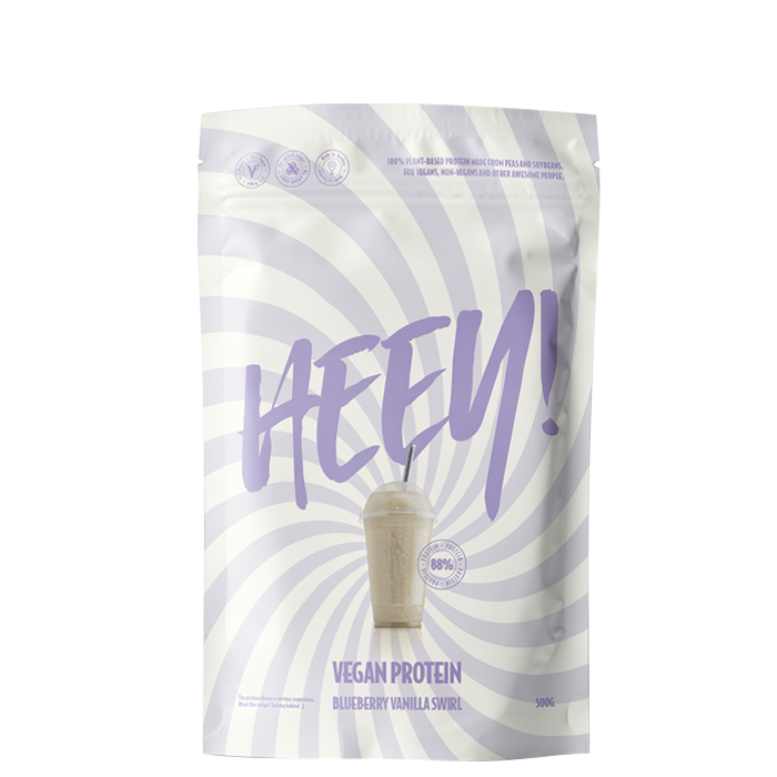 Läs mer om Veganskt Protein Blueberry Vanilla Swirl 500 g