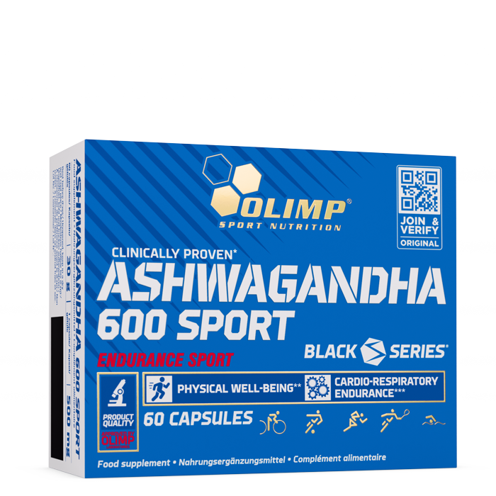Ashwagandha 600 Sport 60 Kapslar