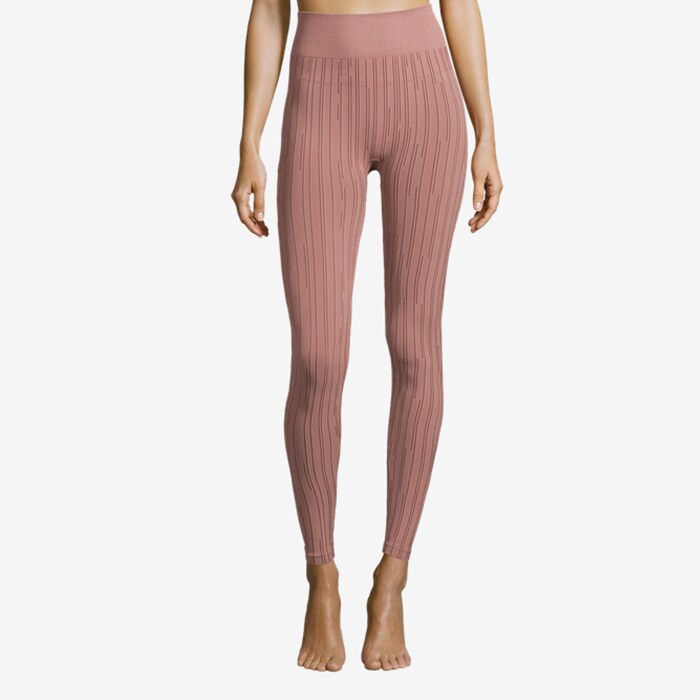 Seamless Line Tights, Trigger Pink