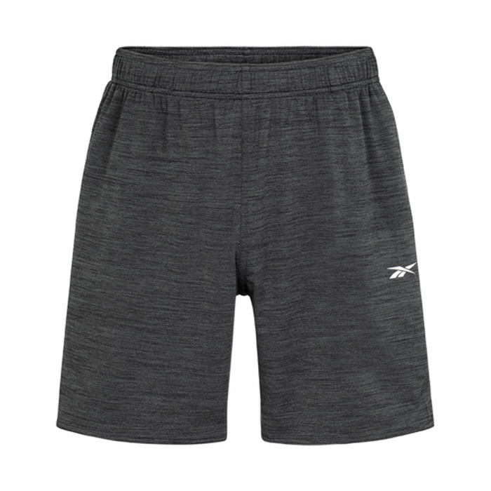 ID Train Stickade Tr&auml;ningsshorts Svart Melange