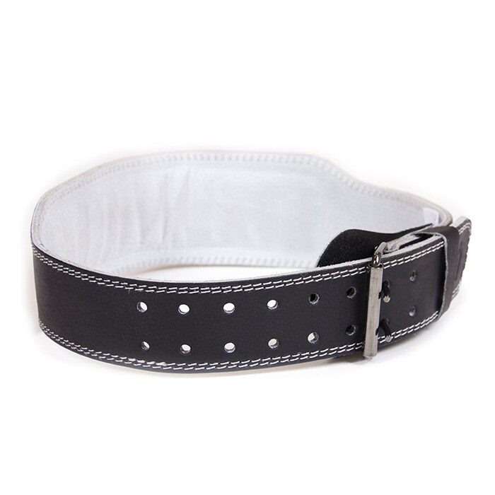 4 Inch Vadderat Lyftarb&auml;lte L&auml;der Svart