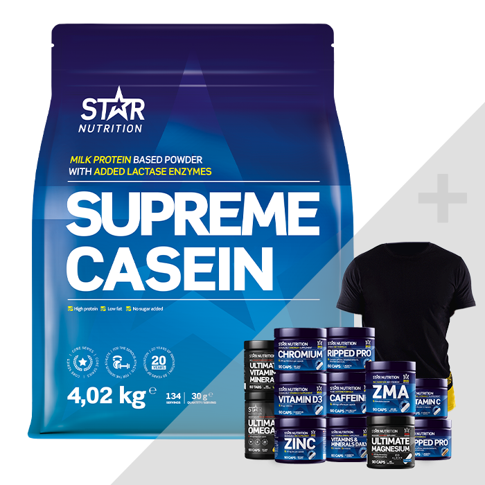 Läs mer om Supreme Casein 4020 g + Bonus Product!