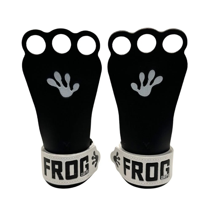 Frog Grips Base HD Tr&auml;ningsgrepp 2.0 3 H&aring;l Svart Vit