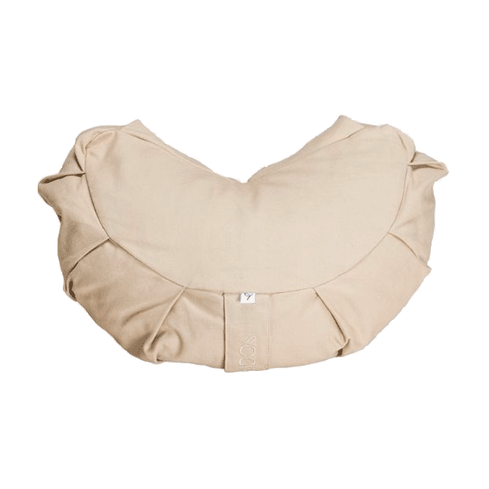 Meditation Cushion Crescent Beach Beige