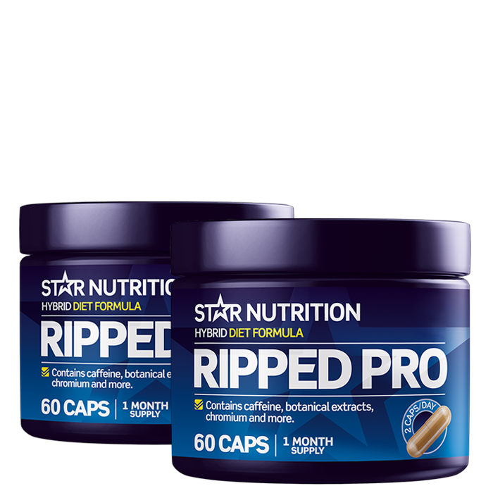 2 x Ripped Pro Fettförbrännare 60 Kapslar