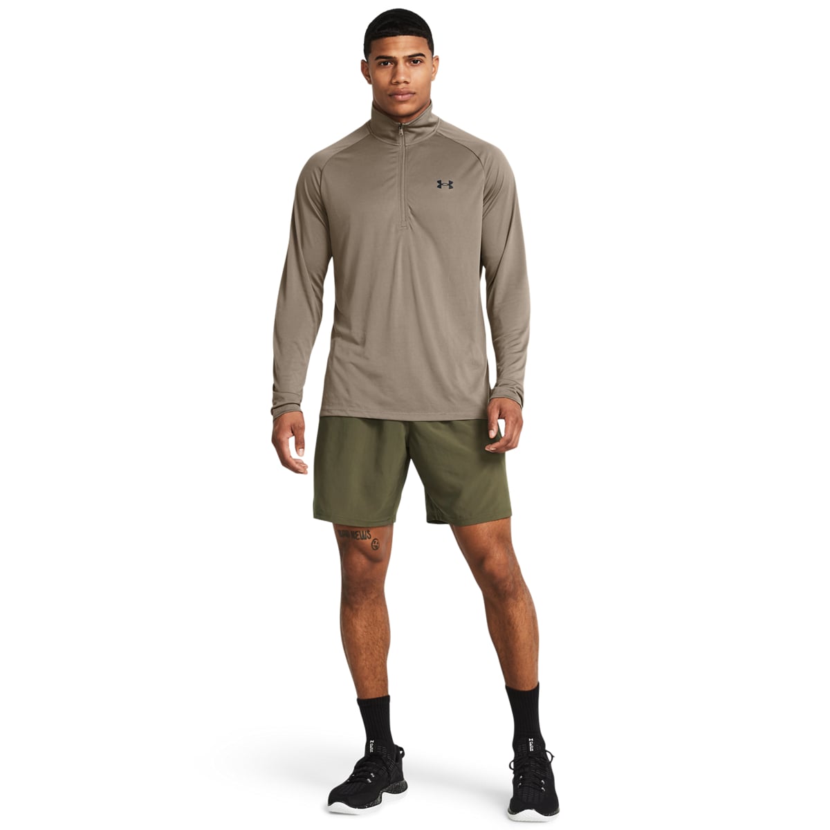 Woven Wdmk Shorts M&ouml;rkgr&ouml;n