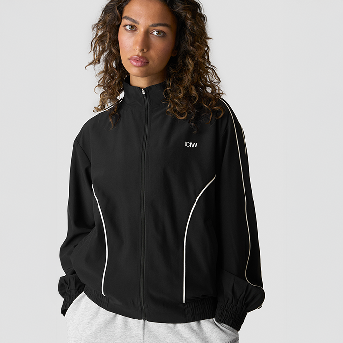 Contrast Track Jacka Svart