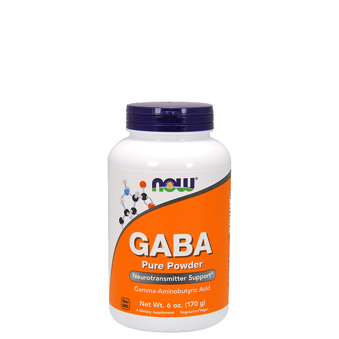 Now Foods GABA Pure Pulver 170 g