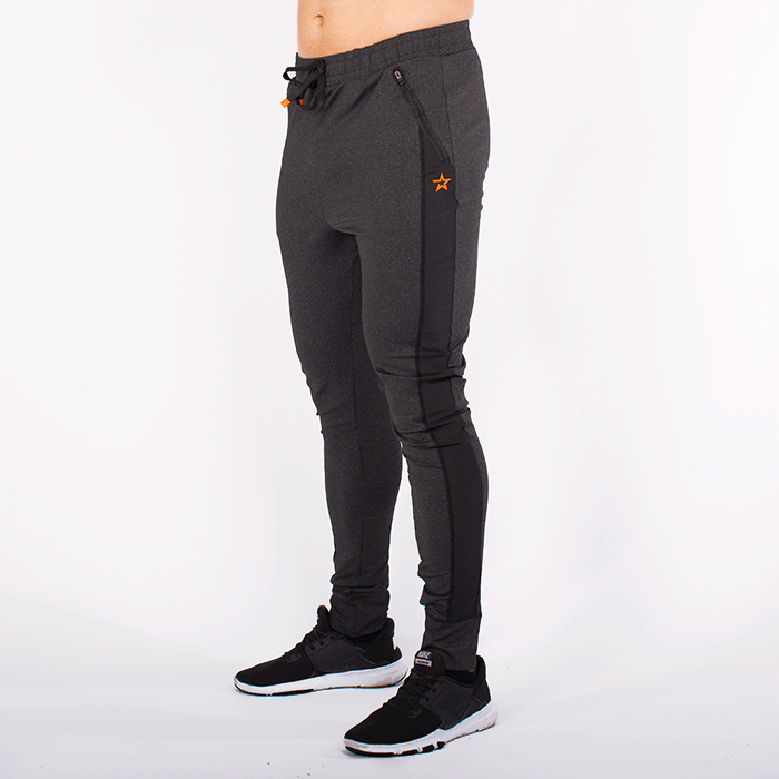 Bild av Star Premium Function Striped Pant, Black Melange, Men