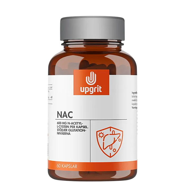 NAC 600 mg Aminosyra 60 kapslar