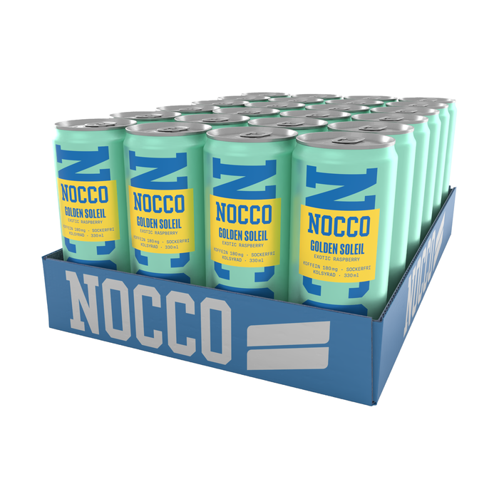 NOCCO 24 x NOCCO BCAA, 330 ml 2 kr pant
