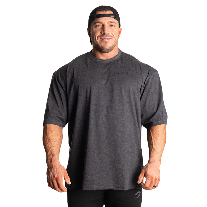 Division Iron Tee,Dark Grey Melange