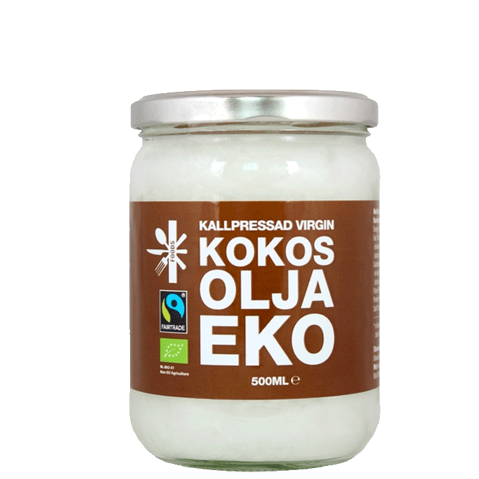 Superfruit Kallpressad Virgin Kokosolja EKO 500 ml