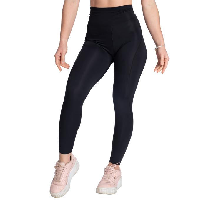 High Waist Leggings Svart