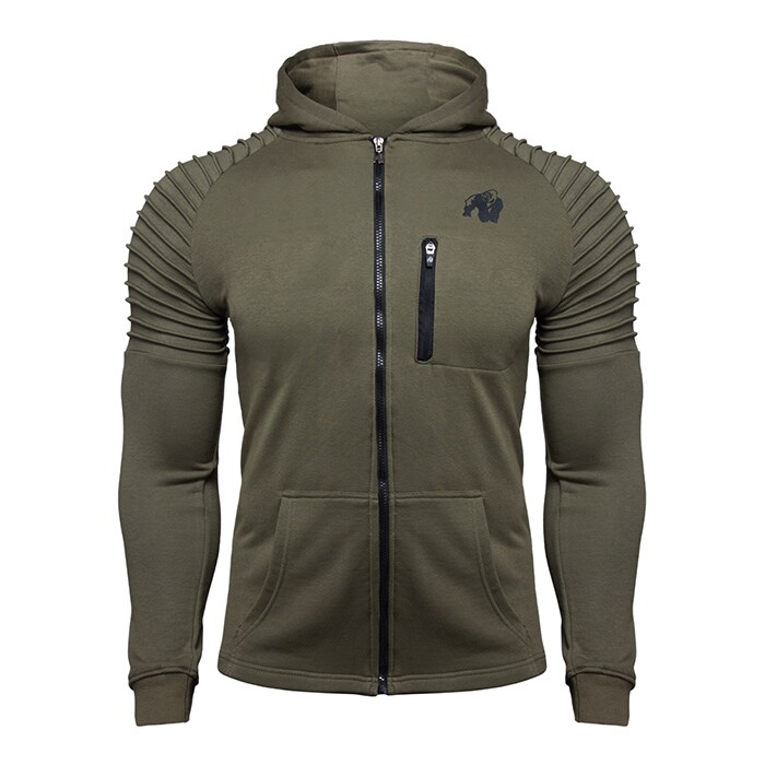 Gorilla Wear Delta Hoodie Army Green