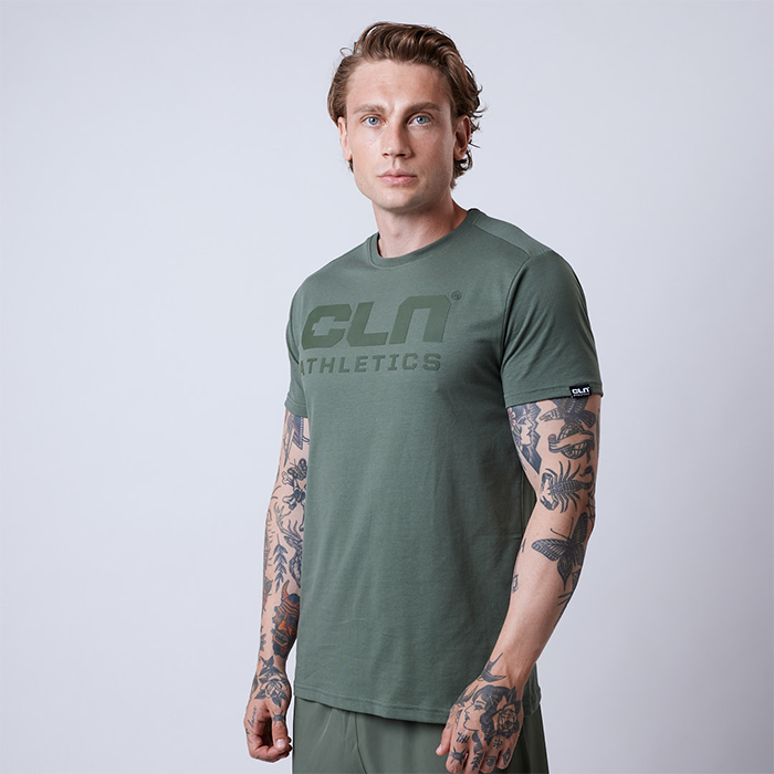 CLN Promo T-shirt,Moss Green