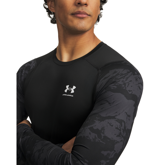 UA HG Armour Comp CB LS Black