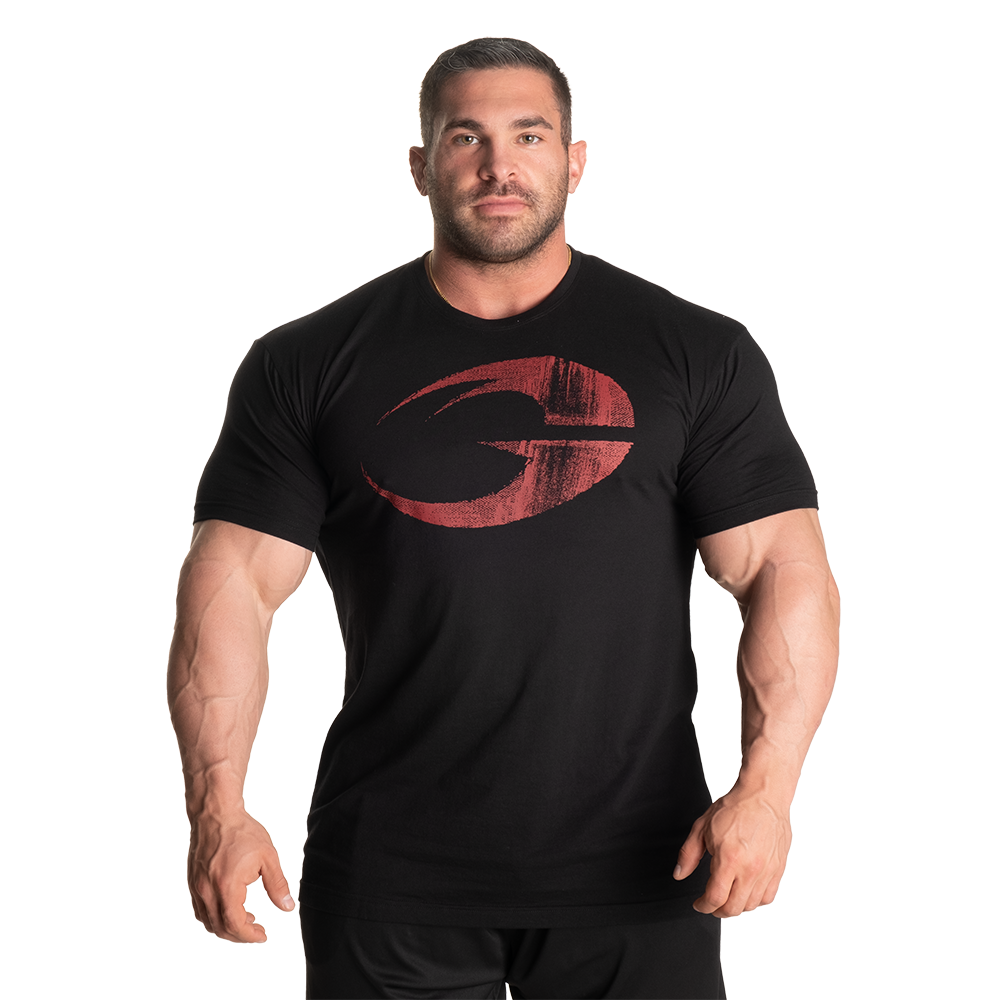 Cadet T-shirt Svart Röd