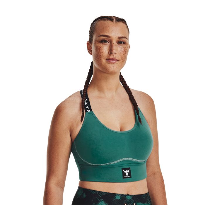 Läs mer om Project Rock Infinity Mid Bra Coastal Teal