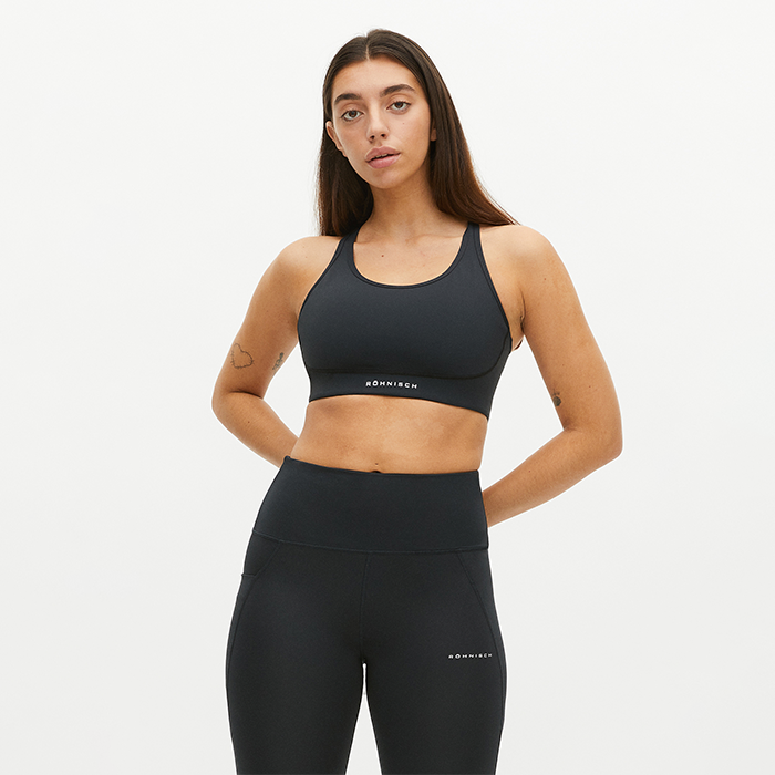 Läs mer om Flattering Sportsbra, Black