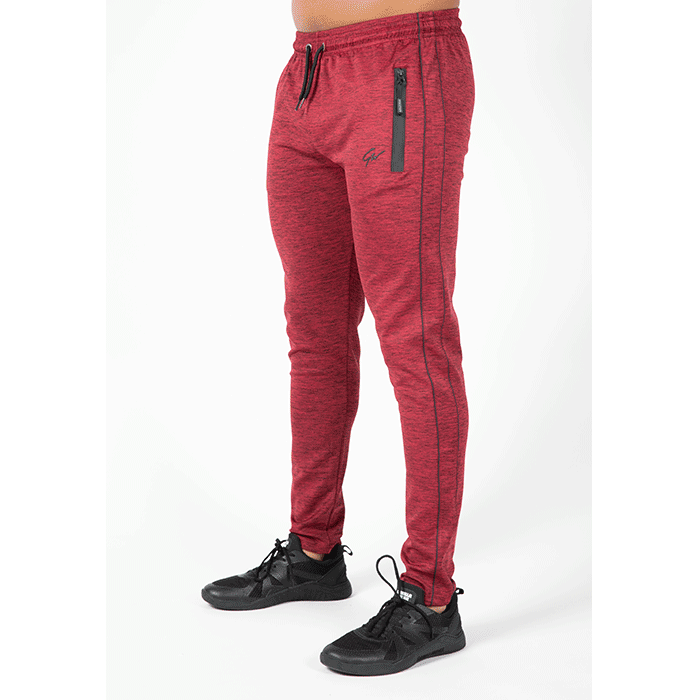 Wenden Track Pants Burgundy red