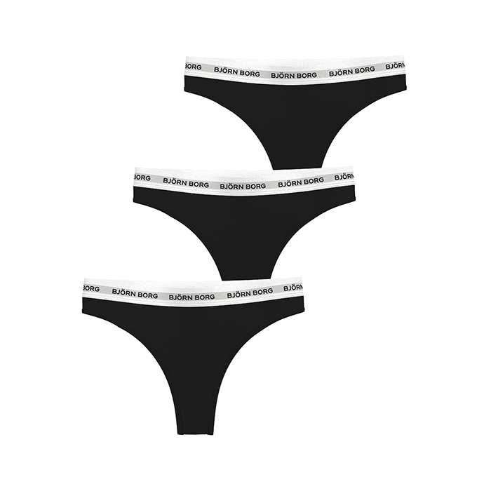 Logo Thong 3p Svart