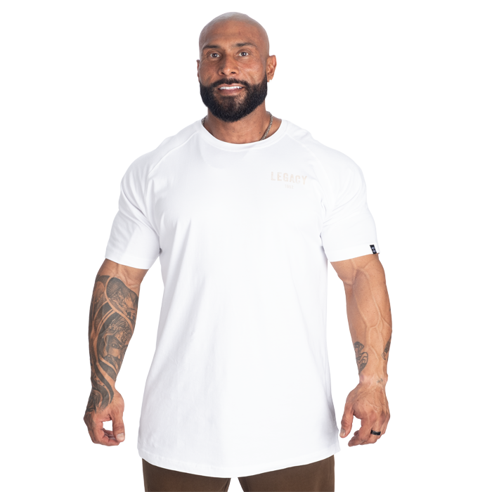 1982 Raglan T‑Shirt Vit Beige