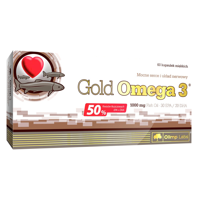 Läs mer om Omega 3 Gold, 1000 mg, 60 caps