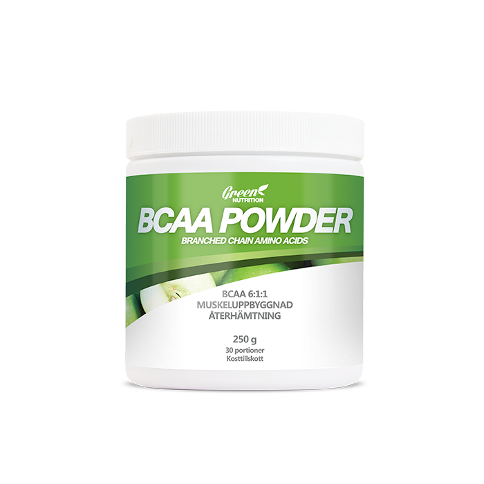 Green Nutrition BCAA 6:1:1 250 g Äpple