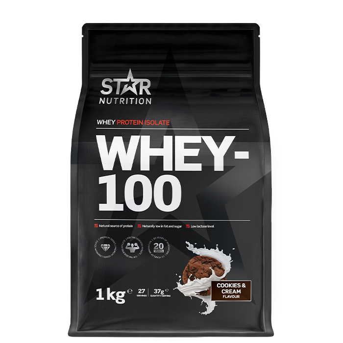 Star Nutrition Whey-100 Vassleprotein 1 kg