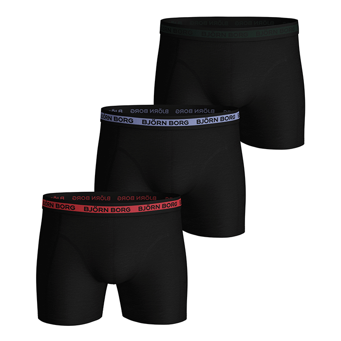Bild av 3-Pack Sammy Shorts Neon Solid, Black Beauty