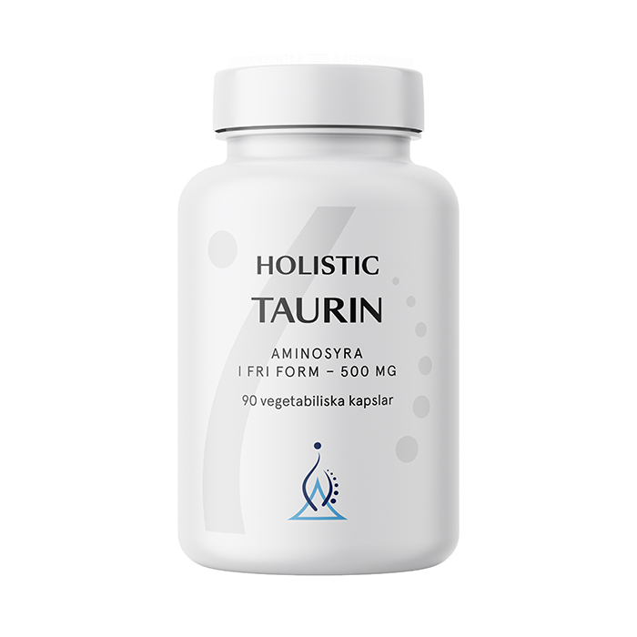 Taurin 500 mg 90 vegetabiliska kapslar
