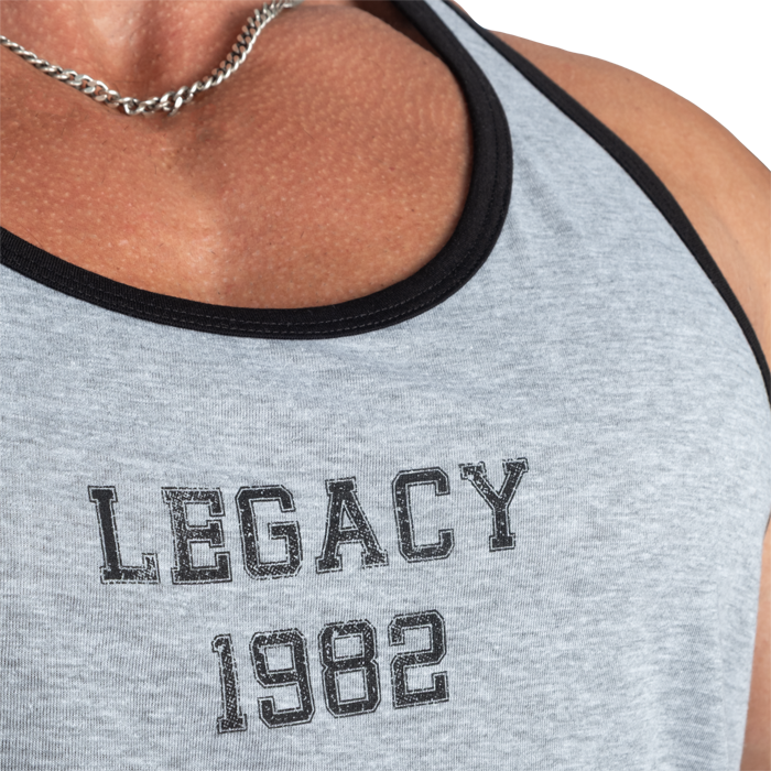 Legacy Essential T‑Back Linne Gr&aring;