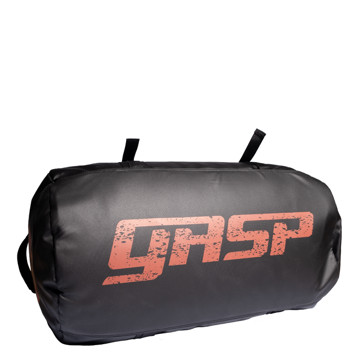 GASP Duffel Bag,Black/Red