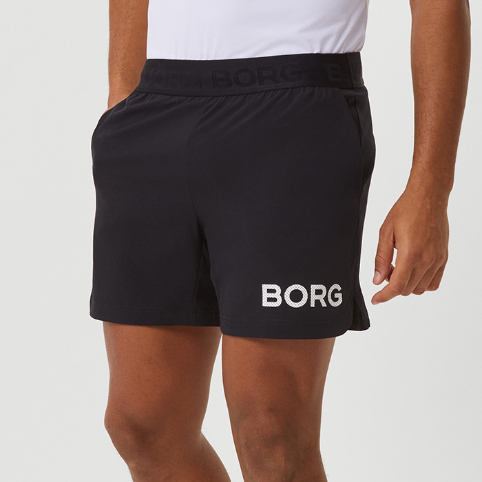 Borg Short Shorts, Black Beauty 5592