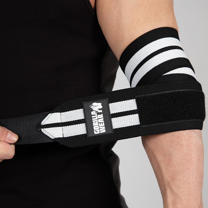 Armb&aring;gsskydd Wraps Svart/Vit 1,2 m