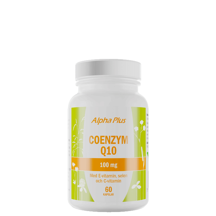 Bild av COENZYM Q10 100mg med E-vitamin och Selen, 60 kapslar