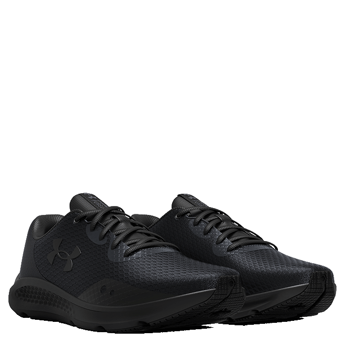 UA Charged Pursuit 3, Black/Black 24483