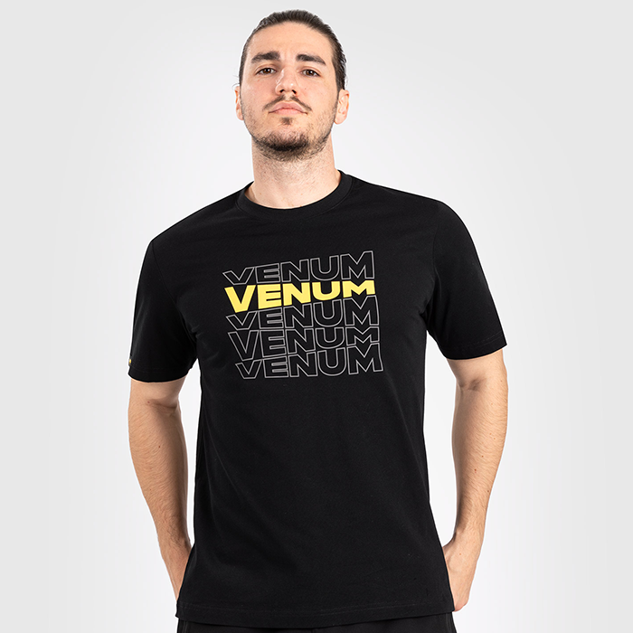 Venum Vertigo T-Shirt,Black/Yellow
